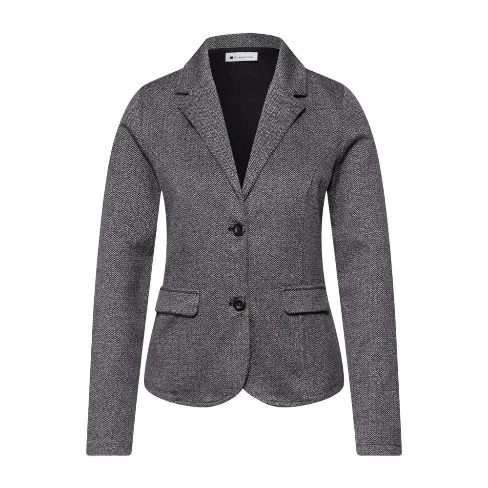 Blue Polyester Blazer