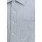 Blue Cotton Shortsleeve Shirt
