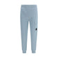 Blue Cotton Cargo Pants