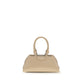 Beige Calf Leather Bos Taurus Handbag