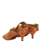 Orange Satin Sandals Shoes