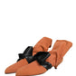Brown Black Suede Boots Shoes