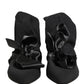 Black Suede Ankle Boots Shoes