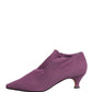 Shoes Purple Suede Ankle Boots Shoes