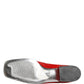 Red Patent Leather Moccasin Slip On Shoes