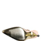 Beige Crystal Heels Slingbacks Sandals Shoes