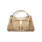 Beige Poliuretano Women Handbag
