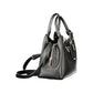 Black Polyurethane Women Handbag