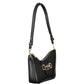 Beige Polyurethane Women Handbag
