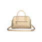 Black Polyurethane Women Shoulder Bag