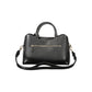 Black Polyurethane Women's Handbag