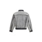 Gray Cotton Denim Jacket