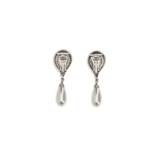 Silver Brass Earrings