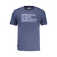 Blue Cotton Men's T-Shirt