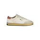 White Polyurethane Men Sneaker