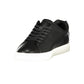 Black Polyurethane Men Sneaker