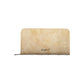 Beige Polyurethane Women Wallet