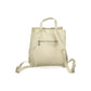 Bianco Poliuretano Female Mini Backpack