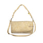 Beige Polyurethane Women's Shoulder Bag