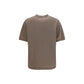 Brown Cotton T-Shirt