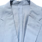 Light Blue Single Breasted Men Jacket Blazer