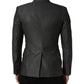 Dark Gray Wool Slim Fit Coat Jacket Blazer