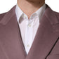 Brown Double Breasted Men Trench Coat Jacket