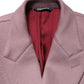 Brown Double Breasted Men Trench Coat Jacket