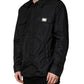 Black Logo Plaque Long Sleeves Shirt Jacket