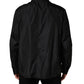 Black Logo Plaque Long Sleeves Shirt Jacket