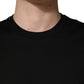 Black Crew Neck Sleeveless Tank Top T-shirt