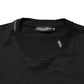 Black Crew Neck Sleeveless Tank Top T-shirt