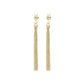 Gold Brass Earrings