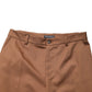 Brown Cotton Straight Men Dress Trouser Pants