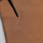 Brown Cotton Straight Men Dress Trouser Pants