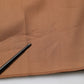 Brown Cotton Straight Men Dress Trouser Pants