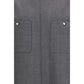 Gray Polyester Coat