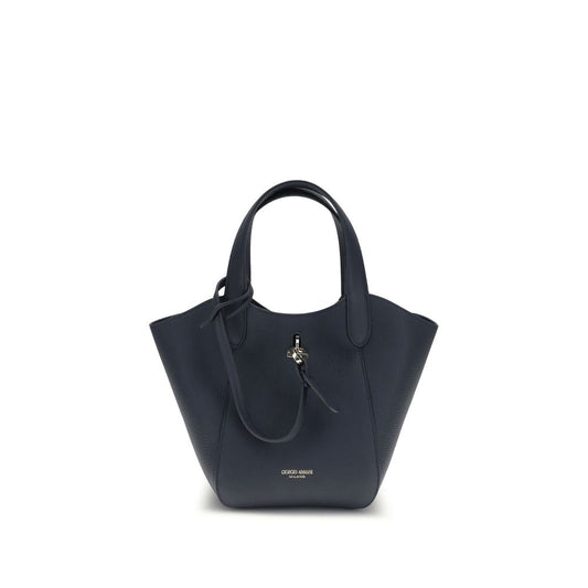 Blue Calf Leather Bos Taurus Handbag