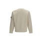 Beige Cotton Sweatshirt