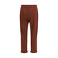 Bordeaux Cotton Casual Pants