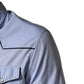 Light Blue Slim Fit Collared Long Sleeve Casual Shirt