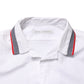White Short Sleeves Button Down Shirt