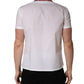 White Short Sleeves Button Down Shirt