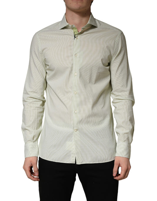 Light Green Long Sleeves Formal Dress Shirt