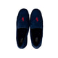 Blue Faux Fur Slippers