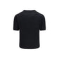 Black Cotton Polo Shirt