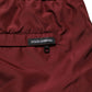 Maroon Polyester Drawstring Shorts Swimwear