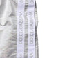 Silver Polyester Drawstring Men Shorts Swimwear