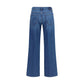 Blue Cotton Relaxed Fit Jeans