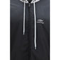 Black Polyester Bomber